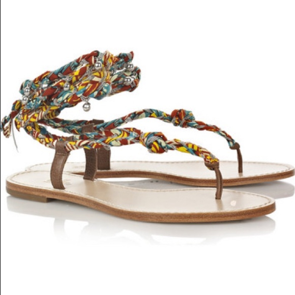 Belle Sigerson Morrison Flat Hippie Sandal